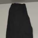 Hanes Women's Sweatpants, EcoSmart Fleece Joggers, Pocketless Cinched Leg Sweatpants for Women, 30" (Medium, Ebony)