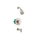hansgrohe Clubmaster 3-Spray Shower Set 2.5 GPM, Brushed Nickel, 04907820
