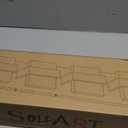 SOLFART 5 Lights Chrome Bathroom Vanity Light Modern LED Bathroom Light Fixtures Over Mirror Vaniy Light 34 inch White Light Dimmable