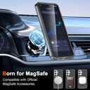 for Samsung Galaxy S26 Ultra Case with Magnetic Invisible Stand[Compatible with MagSafe] with Screen Protector Dual Layer Full Body Military Shockproof Translucent Phone Cover-Black