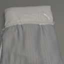 Queen Bed Skirt, Grid Plaid Soft Quadruple Pleated Ruffle Bed Skirt, Tailored Dust Ruffle 18 Inch Drop Easy Fit, Machine Washable (Silver Grey)