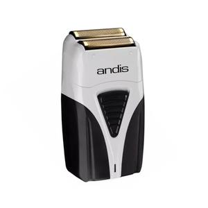 Andis TS-2 17255 Pro Foil Lithium Titanium Foil Shaver, Cord/Cordless, Smooth Shaving Cordless Shaver with Charger, Black
