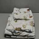 DAUAOTO Duvet Cover California King Size Set - 104"X96" Cover + 2 Shams, Cotton Bedding Set Multiple Color Flower Garden Pattern