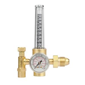 Victor Technologies 0781-2723 HRF-1425-580 Light Duty Flow Meter Cylinder Nitrogen/Argon/Helium Regulator, 50-38 SCFH Flow Range, 25 psig Outlet Pressure