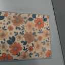 70s Retro Floral Flowers Placemats Set of 6 Washable Table Mats for Kitchen Dining Table,Heat-Resistant Place Mats for Indoor Outdoor Party Holiday Decoration