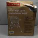 Skip Hop Baby High Chair 4 in 1 Convertible High Chair, EON, Slate Blue