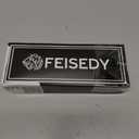 FEISEDY Trendy Cat Eye Sunglasses for Women Men, Retro Narrow Cateye Frame Chic Womens Sunnies B9180