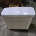 TOTO Drake 1.28 GPF Toilet Tank with WASHLET+ Auto Flush Compatibility, Cotton White - ST776EA#01