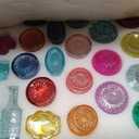 Glass Bud Vases in Bulk Small Mini Colorful Colored Vase for Flowers 40pc