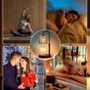 Candle Warmer Lamp Electric Timer: Dimmable Candles Warming Lamps - Height Adjustable Burner Jar - No Flame Scented Melts Wax - All Candle Jars Home Decor Table Light