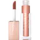 Maybelline Lifter Gloss, Hydrating Lip Gloss with Hyaluronic Acid, High Shine for Plumper Looking Lips, Stone, Rosey Neutral, 0.18 Ounce