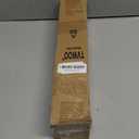 TVWOO White Wrap Around Curtain Rods:5/8" Small Blackout Adjustable Window Curtain Rod for Bedroom Kitchen Apartment Renter Friendly, Room Darkening Curved Drapery Rods Easy Install, Pure White 28-60"