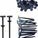 2026 upgraded heavy-duty self-locking nylon cable ties with uv protection for car repair, home, and cable management (100)