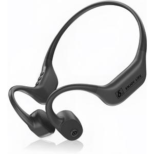 S+ Bone Conduction Headphones - Ultra-Lightweight Open-Ear Bluetooth Headphone for Endurance Sports and Running, Advanced Sound Technology for Exceptional Audio Experience(Dark Gray)