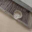 Sauder Palladia 2 Drawer File Cabinet, Lateral Filing Cabinets for Home Office, Hanging File Folders Organizer, Interlocking Drawers, in Vintage Oak Finish