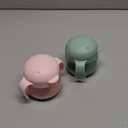 Ubbi Tweat No Spill Snack Container for Kids, BPA-Free Tritan, Toddler Snack Container, Sage & Pink (One Size)