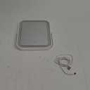 8x10 Inch Lighted Vanity Mirror, 3-Color Dimmable LED Lighting & Touch Control, Portable Makeup Mirror with U-Bracket for Travel/Dressing Room (White)