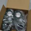 2 Pack Outdoor Solar Animal Repeller - Ultrasonic & Strobe Light, Deterrent for Cats, Dogs