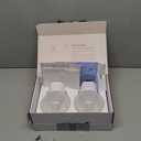 Momcozy Portable Pump S12 Pro for Breastfeeding, 24mm, 2 Count, Crystal White