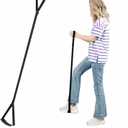 Rigid Leg Lifter for After Knee Surgery, Extra Long Leg Lifters for Elderly, Adjustable Leg Lifter Strap for After Hip Replacement, Limited Mobility, Foot Lifter Aid for Bed, Car, Wheelchair