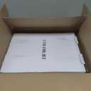 Gerber Elongated Toilet Seat with Cover, Soft Close, No Slam, Quick & Easy Install, Heavy-Duty Plastic, Adjustable Fit for Standard Elongated Toilets, Durable & Fade-Resistant, Biscuit G009921309