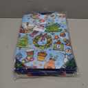 8 PCS Christmas Gift Bags, Medium Size Bulk Christmas Bags for Gifts, Reusable Non-Woven Xmas Tote Bag with Handles Treat Bag Perfect for Holiday Gift Wrap Goody Party Favor 9.84'' x 7.87''x 3.94'' (8 Count (Pack of 1))