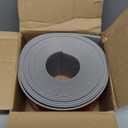 Vinyl Wall Base Baseboard Molding Trim 4" Gray Flexible Self Adhesive Rubber Wall Base Moulding Trim Peel and Stick Design(20Ft, Grey)