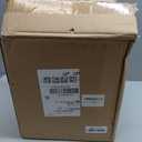 Woodhaven 5 Foot Black - Made in the USA - 1/4 Cord Plus Firewood Storage Log Rack With Seasoning Cover Combo Set - Indoor Outdoor - Metal Firewood Rack - Heavy Duty