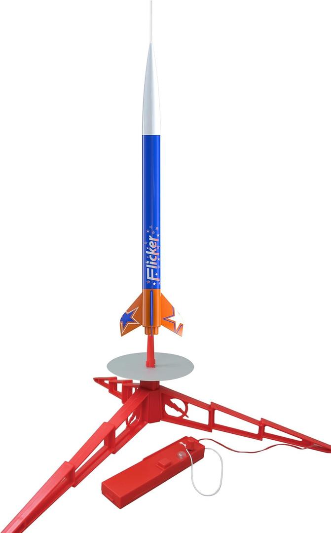 Estes Flicker Flying Model Rocker Set Kit Rocket