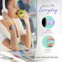 Smart Watch Bands for Women, Printed Silicone Watch Band Compatible with Fitbit Versa 3, Versa 4, Fitbit Sense & Sense 2, Soft Sport Ladies Watches Strap Replacement