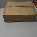 Tarp Waterproof 10x20 Feet, 8 Mil Thick Finished Size Blue Poly Tarpaulin Outdoor, Metal Grommets, Reinforced Edges, Multipurpose Tarps Protective Cover for Camping Boat Plant