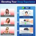 Deep Sleep CPAP Pillow for Side Sleeping for All CPAP Masks Users to Reduce Air Leaks & Masks Pressure: Neck Support Pillows for Neck Pain Relief - Cooling Memory Foam Pillow Side Back Stomach Sleeper