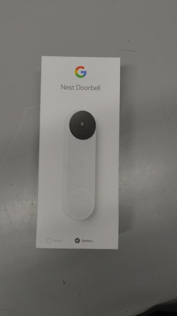 Google Nest Doorbell (Battery) - Snow | Justbid