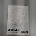 Kuulaa 5000mAh Magsafe Power Bank Ultra Slim 0.27'' Magnetic Wireless Portable Charger Support USB C PD 20W Fast Charging, Compatible with iPhone Air/16 Pro Max/15/14/13/12 Mini