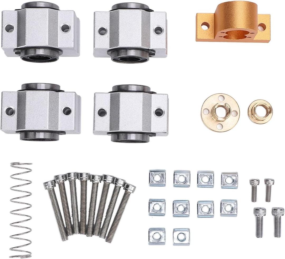 Z Axes Sliding Table Mount Kit High Precision Aluminum Alloy Engraving Machine Upgrade Kit for 3018 Plus CNC Router Enhanced Engraving Accuracy