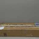 Ivilon Window Curtain Rod Decorative End Cap Design, 1 Inch Rod, 28 to 48 Inch. Warm Gold