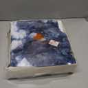 Cuddle Cookie Baby Tie-Dye Faux Fur Blanket, 27 x 33 inches, in Gift Box (Blue)