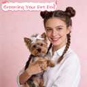 10PCS Dog Hair Bows Dog Bows for Small Size Dogs Cute Dogs Hair Bow with Rubber Bands for Cat Puppy Small Pet