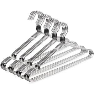 TIMMY Wire Hangers 40 Pack Stainless Steel Strong Metal Coat Hanger Clothes 16.5 Inch. (Sliver)