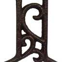 4.6 Inch Cast Iron Number, Premium Hollow Out Decorative Numbers for House Garden Bar, Number 1