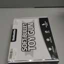 DaoDaoZhu Soft Bullet Toy Gun Pistol with Shell Ejecting for Indoor/Outdoor Shooting Games, Halloween Costume Fake Prop Gun Model, Educational Play Toy Guns, Christmas/Birthday Gifts (Black)