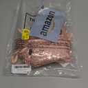 SquarePie Rose Gold Sequin Wine Gift Bag 4 Pcs with Drawstrings 5.5 x 14 Inch Glitter Bottle Covers for Christmas Wedding Birthday