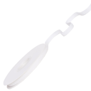 Ribest Off White Velvet Ribbon 5/8 Inch Continuous 10 Yards Christmas Ribbon for Gift Wrapping Wreath Christmas Tree Party Decoration Crafts Home Decor Bouquets, Pack Of 2