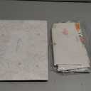 Flour Sack Kitchen Towels - Set of 2 Cotton Dish Towels with Hanging Loop Decorative 16x26 Inch Absorbent Cute Design for Housewarming Gifts, Retro Floral