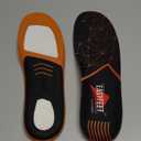 Running Athletic Shoe Insoles Men Women - Sport Insole - Shock Absorption Inserts - Walking Hiking Hockey Tennis Basketball - Orthotic Comfort Cushions Inserts Sneakers (XL (Men 12.5-14.5/Women 13.5-15.5), Black)