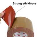 BOMEI PACK Brown Duct Tape 3 Inch Wide,Heavy Duty,Waterproof,10 Mil Inductrial Grade Duct Brown Tape 3 Inch x 55 Yards No Residue,Flexible,All Weather and Tear by Hand for Crafts & Home Improvement