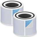 Core 300 Smoke Remover Replacement Filter for LEVOIT Core 300 / Core 300S / Core300-P Air Purifier, 4-in-1 H13 True HEPA, High-Efficiency Activated Carbon, Core 300-RF-SR (Blue), 2 Pack