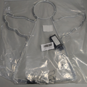 19” Angel Indoor Christmas Lights Angel Hanging Light Up Lights Mains Powered Timer Built in Outdoor Christmas Tree Lights, Angel Lights Christmas Decorations Fairy Snowflake Lights