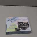 Rohent Baby Car Camera HD 1080P - Rear-Facing Infant Monitor with Night Vision Car Camera for Baby 150 Wide-Angle Lens Anti-Glare Screen Easy Install 360 Adjustable Display (Black-Standard)