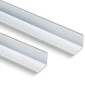 Blulu 2 Pcs 6063 Aluminum Angle Stock, 36" Long X 1.5" Wide X 1/8" Thick
Metal Bar for Frames, Railings, Corner Guards, DIY Projects, Architectural Supports, Structural Builds, Workshop Use